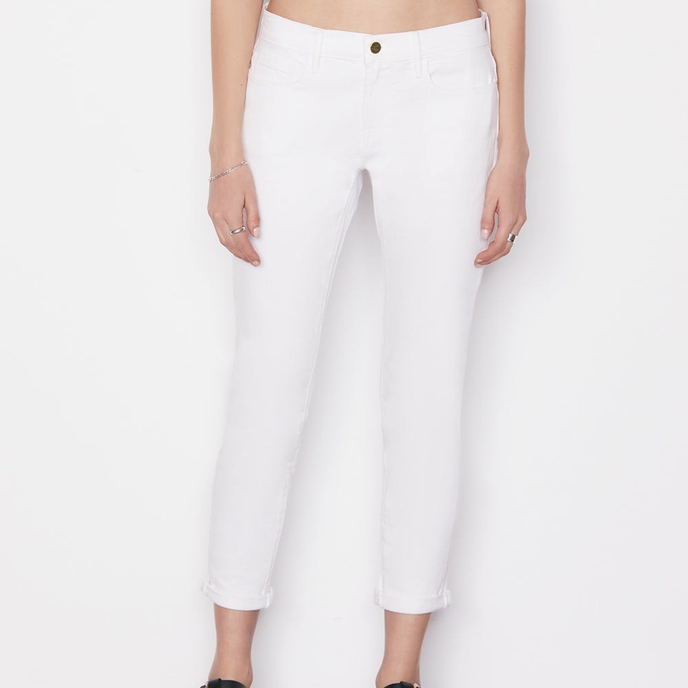 EUC FRAME Le Garçon White Denim size 26 Style LGJ009